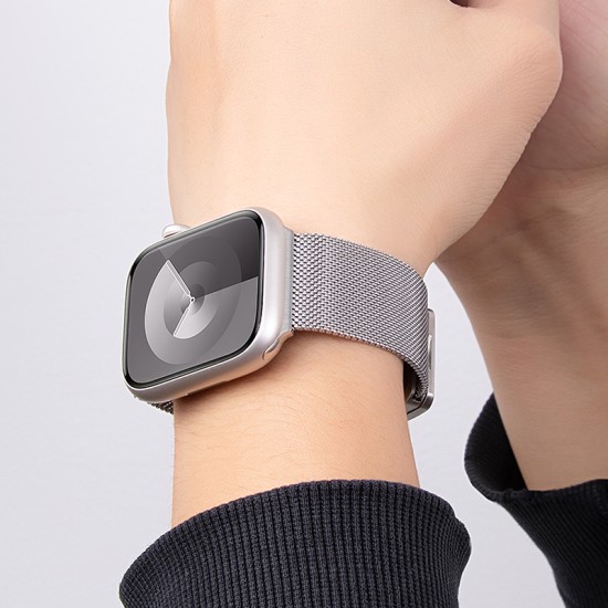 سوار ميلانيز مزدوج بمشبك مغناطيسي مزدوج من سلسلة WA26 ماي (44/45/46/49 مم)