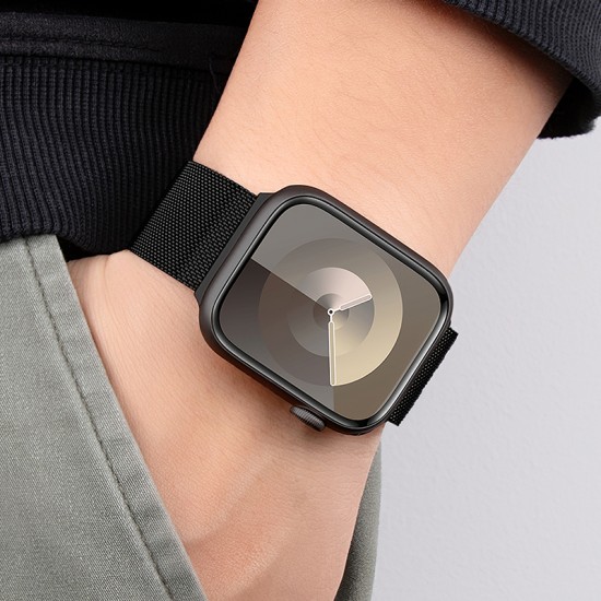 سوار ميلانيز مزدوج بمشبك مغناطيسي مزدوج من سلسلة WA26 ماي (44/45/46/49 مم)