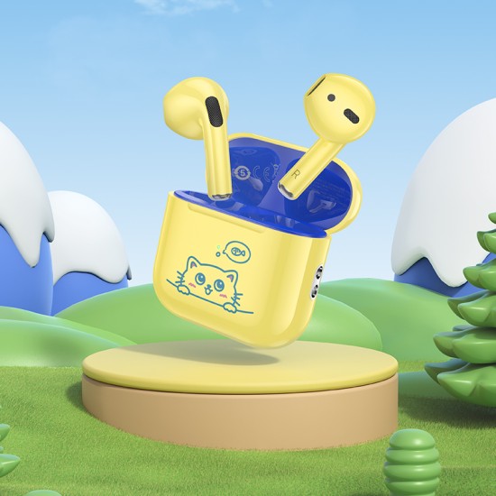EW112 سماعة أطفال لاسلكية بالكامل بتقنية البلوتوث