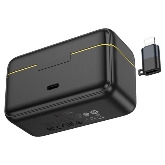 ميكروفون لافاليير لاسلكي رقمي مزدوج المايكروفون (iP/Type-C) L17