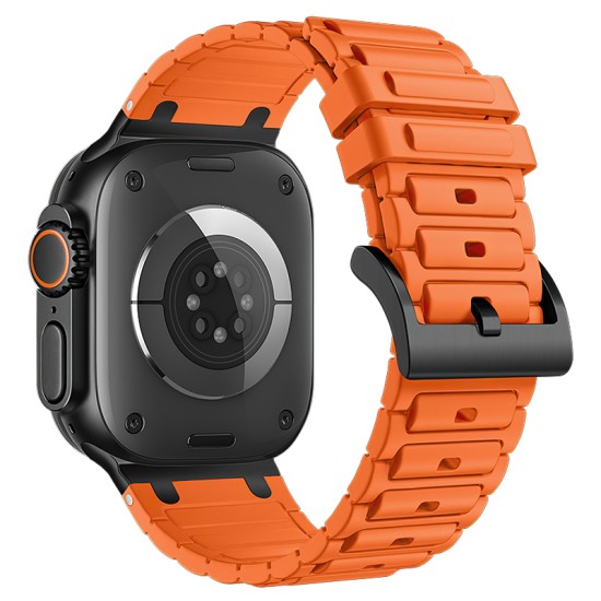 سوار سيليكون سميك لساعات iWatch سلسلة WA35 إمير (44/45/46/49 مم)