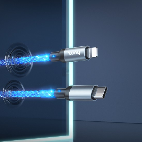 كابل شحن وبيانات U112 شاين PD لأجهزة iP